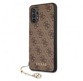 Guess GUHCA325GF4GBR A325 A32 LTE brown / brown hard case 4G Charms Collection