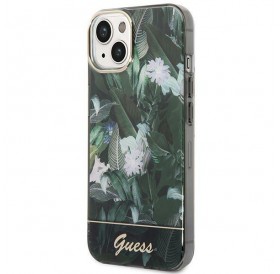 Guess GUHCP14MHGJGHA iPhone 14 Plus 6.7&quot; green/green hardcase Jungle Collection