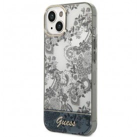 Guess GUHCP14SHGPLHG iPhone 14 6.1 &quot;gray / gray hardcase Porcelain Collection