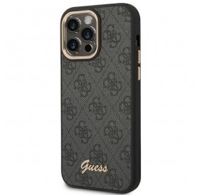 Guess GUHCP14XHG4SHK iPhone 14 Pro Max 6.7 &quot;black / black hard case 4G Vintage Gold Logo