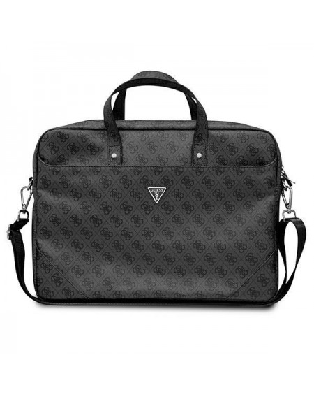 Guess Bag GUCB15P4TK 16 &quot;black / black Saffiano 4G Triangle Logo