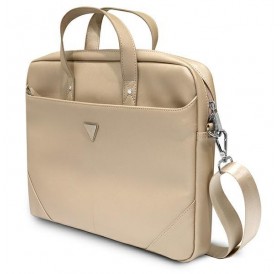 Guess Bag GUCB15PSATLE 16 &quot;beige / beige Saffiano Triangle Logo