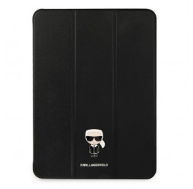 Karl Lagerfeld KLFC12OKMK iPad 12.9" Pro 2021 Book Cover czarny/black Saffiano Karl Iconic