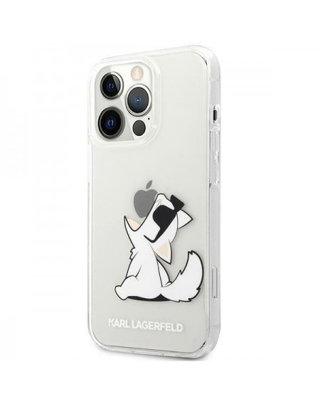 Karl Lagerfeld KLHCP14LCFNRC iPhone 14 Pro 6.1 &quot;hardcase clear / transparent Choupette Fun