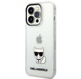 Karl Lagerfeld KLHCP14LCTTR iPhone 14 Pro 6.1 &quot;hardcase clear / transparent Choupette Body