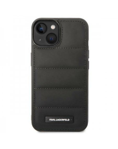 Karl Lagerfeld KLHCP14MPSQAK iPhone 14 Plus 6,7" hardcase czarny/black Puffy Elongated Logo