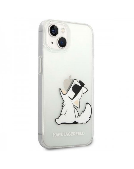 Karl Lagerfeld KLHCP14SCFNRC iPhone 14 6.1 &quot;hardcase clear / transparent Choupette Fun