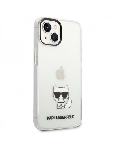 Karl Lagerfeld KLHCP14SCTTR iPhone 14 6,1 &quot;hardcase clear / transparent Choupette Body