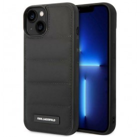 Karl Lagerfeld KLHCP14SPSQAK iPhone 14 6,1" hardcase czarny/black Puffy Elongated Logo