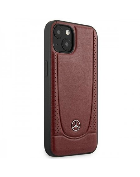 Mercedes MEHCP14MARMRE iPhone 14 Plus 6.7 &quot;red / red hardcase Leather Urban Bengale