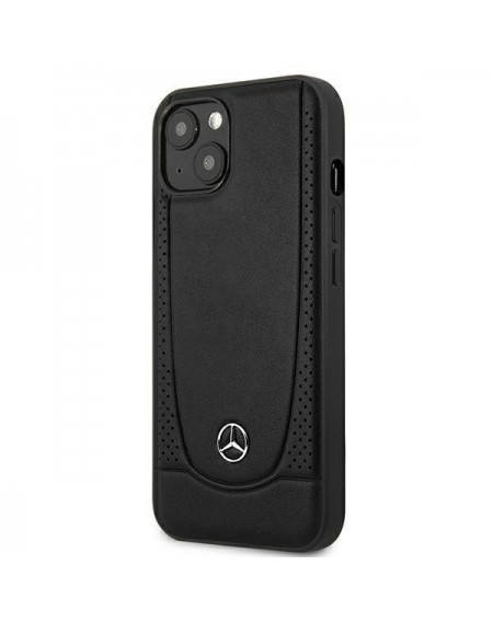 Mercedes MEHCP14SARMBK iPhone 14 6.1 &quot;black / black hardcase Leather Urban