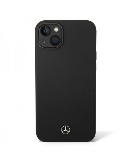 Mercedes MEHCP14SSILBK iPhone 14 6,1" czarny/black hardcase Silicone Line