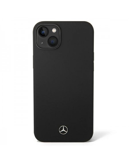 Mercedes MEHMP14SSILBK iPhone 14 6,1" czarny/black hardcase Silicone Line Magsafe