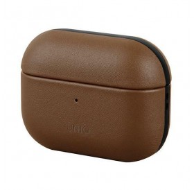 UNIQ etui Terra AirPods Pro Genuine Leather brązowy/brown