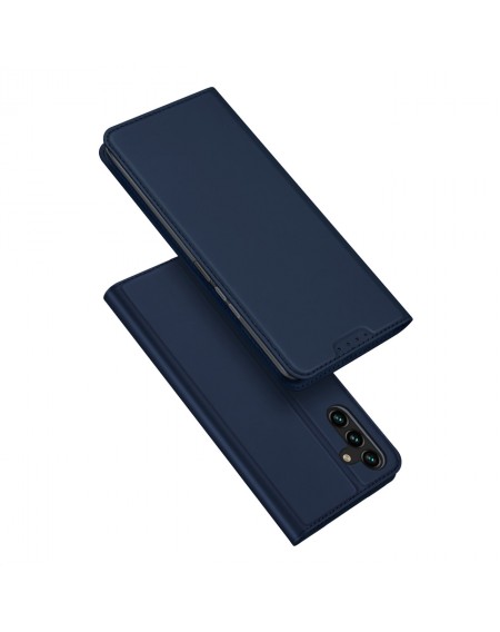 Dux Ducis Skin Pro case for Samsung Galaxy A14 5G flip cover card wallet stand blue