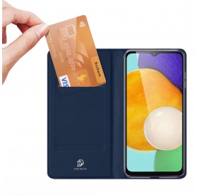 Dux Ducis Skin Pro case for Samsung Galaxy A14 5G flip cover card wallet stand blue