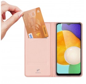 Dux Ducis Skin Pro Case for Samsung Galaxy A14 5G Flip Card Wallet Stand Pink