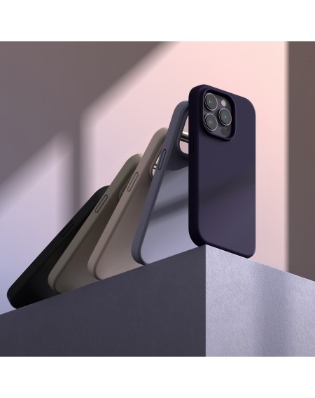 Ringke Silicone Case iPhone 14 Pro Silicon Back Cover Purple (SI003E83)