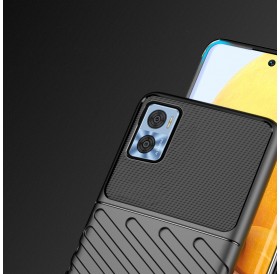 Thunder Case case for Motorola Moto E22 / Moto E22i silicone armor case black