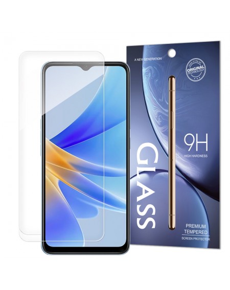 Standard Tempered Glass Envelope tempered glass for Oppo A17 9H