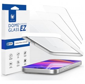TEMPERED GLASS Whitestone EZ GLASS 3-PACK IPHONE 14 PRO MAX
