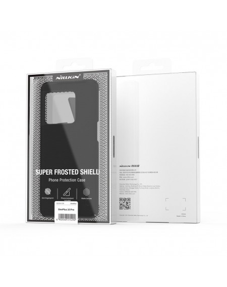 [RETURNED ITEM] Nillkin Super Frosted Shield toughened case cover + stand for OnePlus 10 Pro black