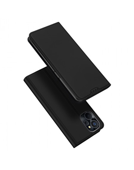 Dux Ducis Skin Pro Case For Realme 10 5G / Realme 9i 5G Cover Flip Card Wallet Stand Black