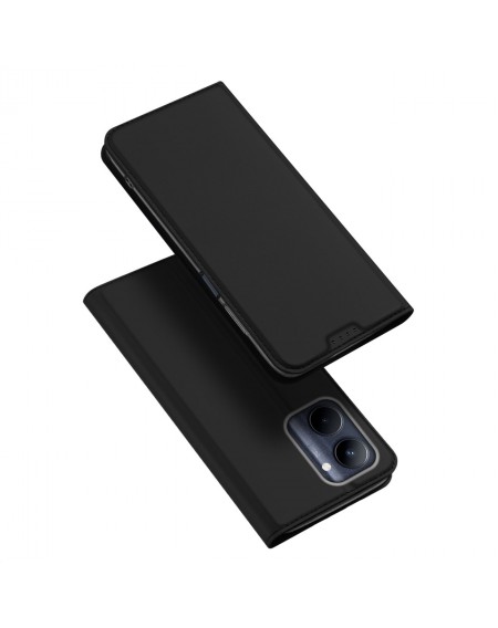 Dux Ducis Skin Pro Case Realme C33 Flip Card Wallet Stand Black