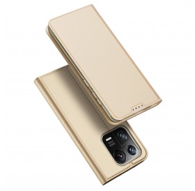 Dux Ducis Skin Pro Case Xiaomi 13 Pro Flip Card Wallet Gold Stand