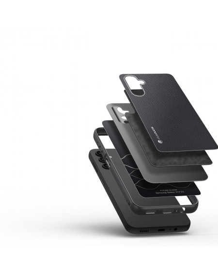 Dux Ducis Fino case Samsung Galaxy A14 5G cover with silicone frame black