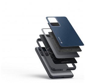 Dux Ducis Fino case for Xiaomi 12T Pro / Xiaomi 12T cover with silicone frame blue