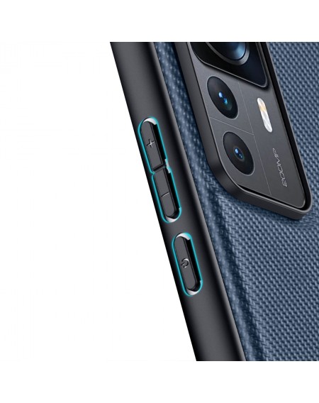 Dux Ducis Fino case for Xiaomi 12T Pro / Xiaomi 12T cover with silicone frame blue
