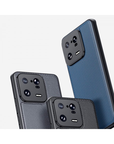 Dux Ducis Fino case for Xiaomi 13 Pro cover with silicone frame black