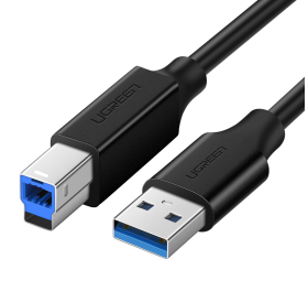 Ugreen printer cable USB-A - USB-B 5Gb/s 2m black (US210)