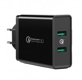 Ugreen charger 2xUSB-A 36W QC3.0 black (CD161)