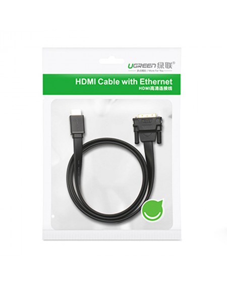 Ugreen bi-directional cable HDMI - DVI 2m black (HD106)