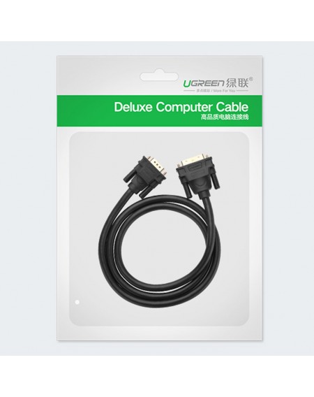 Ugreen cable cable DVI-I (Dual Link - 24+5) - VGA 2m black (DV102)