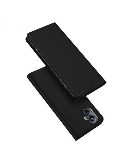 Dux Ducis Skin Pro Case for Realme 10 Pro Flip Card Wallet Stand Black