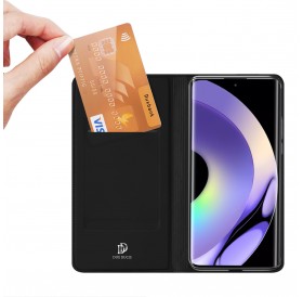 Dux Ducis Skin Pro case for Realme 10 Pro+ flip cover card wallet stand black