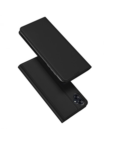 Dux Ducis Skin Pro case for Samsung Galaxy A04e cover with flip card wallet stand black