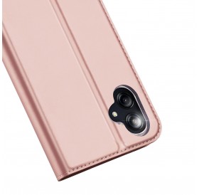 Dux Ducis Skin Pro Case for Samsung Galaxy A04e Flip Card Wallet Stand Pink