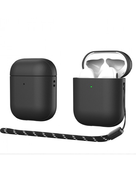 Dux Ducis Plen case for AirPods 2 / AirPods 1 headphone case black