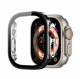 Dux Ducis Hamo case for Apple Watch Ultra 49 mm metallic smartwatch case black