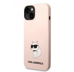 Karl Lagerfeld KLHCP14MSNCHBCP iPhone 14 Plus 6.7&quot; hardcase pink/pink Silicone Choupette