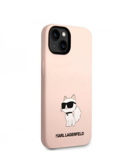 Karl Lagerfeld KLHCP14MSNCHBCP iPhone 14 Plus 6.7&quot; hardcase pink/pink Silicone Choupette