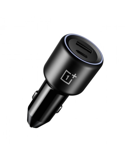 OnePlus car charger 1xUSB-A / 1xUSB-C SUPERVOOC PD QC 80W 5A black