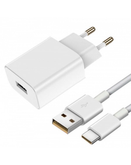 Vivo fast charger USB-A 33W 3A + USB cable - USB Type C white