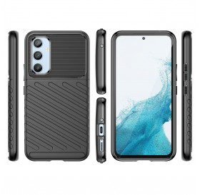 Thunder Case case for Samsung Galaxy A54 5G silicone armor case black