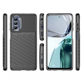 Thunder Case for Motorola Moto G62 5G silicone armor case black