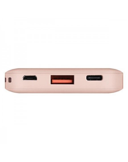 Uniq Powerbank Fuele mini 8000mAh USB-C 18W PD Fast charge pink/pink